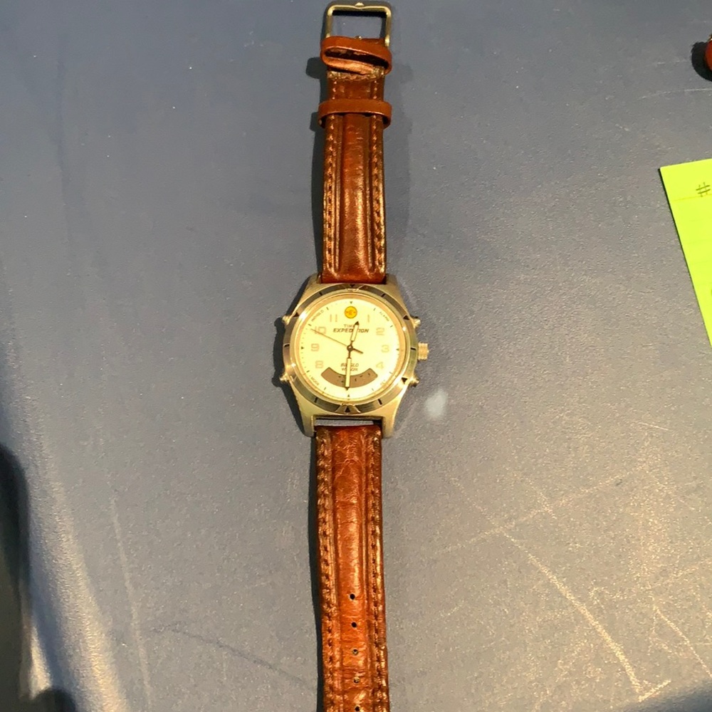 Timex Expedition Analog Digital Indiglo Watch Vintage